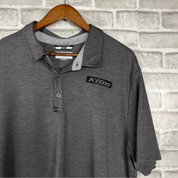 Klim Other - Klim Men’s Heather Gray Polo Shirt